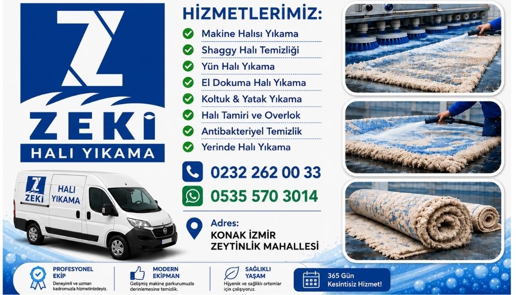 Konak Zeytinlik Mahallesi Halı Yıkama Hizmetine Genel Bakış